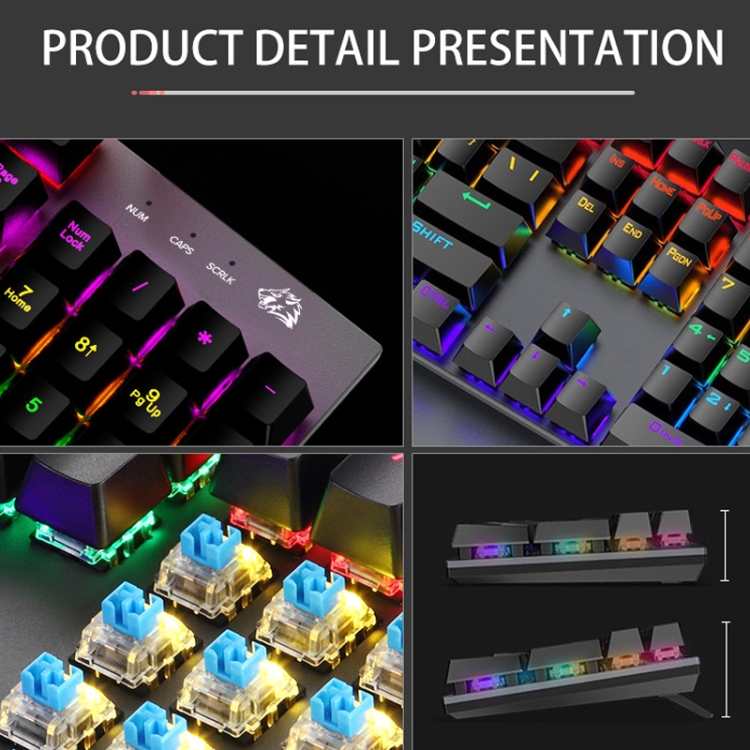 CLAVIER GAMING MECANIQUE ZIYOULANG K1 – Image 5